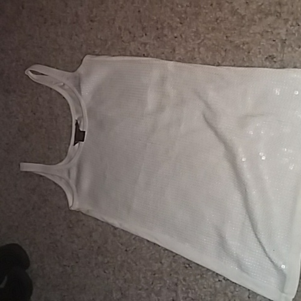 Armani exchange sequin tank